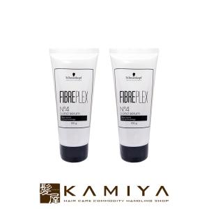 シュワルツコフ ファイバープレックス No.4 ボンドセラム 100g×2個セット|ダメージケア トリートメント リペア 修復 補修 保護 チューブ 本体 トライアル｜ray