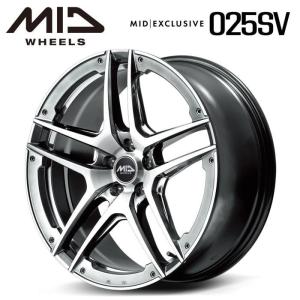 RMP MID RMP 025SV 19インチ 7.5J インセット40 5穴 PCD 114.3