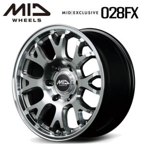 RMP MID RMP 027F 18インチ 7J インセット50 5穴 PCD 100 セミグロス