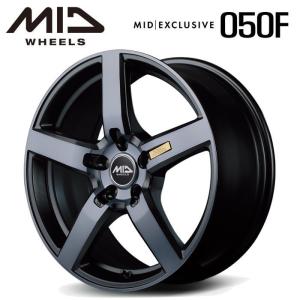 RMP MID RMP 050F 17インチ 7J インセット50 5穴 PCD 108 セミグロス