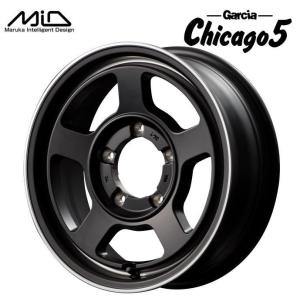 【現品限り】5本スポーク中古アルミホイール 15インチ4本セット ジムニーシエラ マルカサービス ジムニーシエラJB74W Chicago5 15インチ 6J インセット