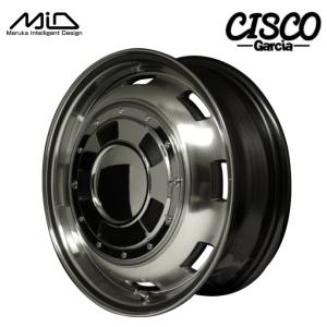 マルカサービス ガルシア シスコ ムーン 14インチ 4.5J P.C.D:100 4穴