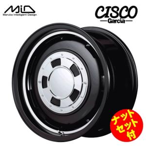 マルカサービス ジムニーシエラJB74W専用 MID CISCO 16インチ 6J イン