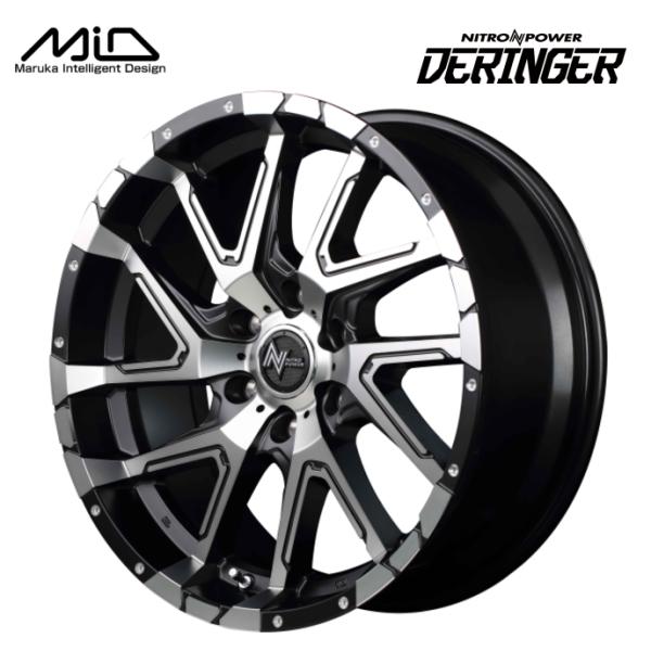 120系プラド・150系プラド NITRO POWER DERINGER 20インチ 8.5J イン...