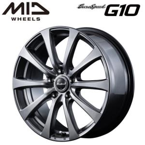 ユーロベイン 7J +53 16インチ マルチ 114.3 100 転がし用にも マルカサービス ユーロスピード EuroSpeed G10 17インチ 7J インセット
