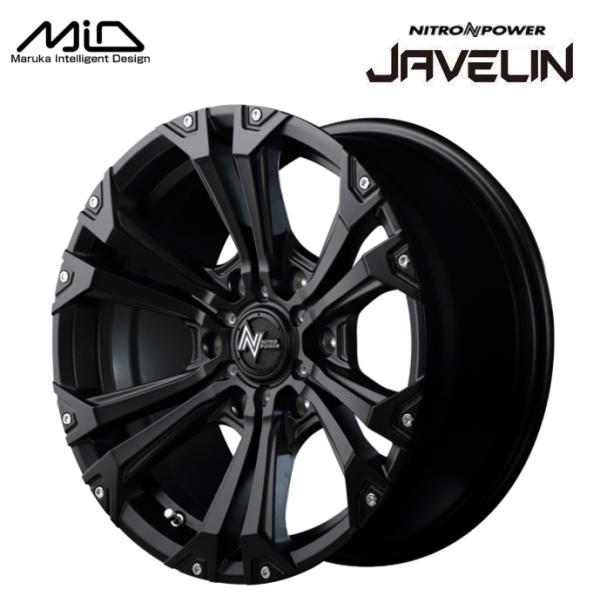 プラド・FJクルーザー NITORO POWER JAVELIN 17インチ 8J インセット20 ...