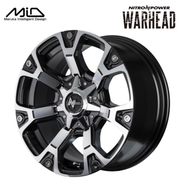 120系プラド・150系プラド NITRO POWER WARHEAD 20インチ 8.5J インセ...