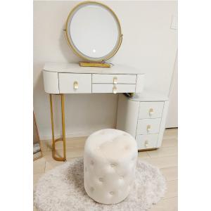 アンティーク風 北欧風ドレッサー 鏡台 お姫系 コスメ台 化粧台 ロココ