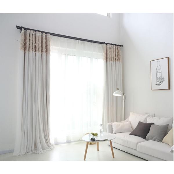 フリル ボリューム 二重レース 姫系 遮光カーテン フリルカーテン ゴージャス カーテン サイズ展開...