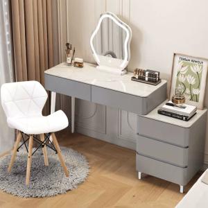 ドレッサー 化粧台 スライド 北欧風 鏡台 オ...の詳細画像2