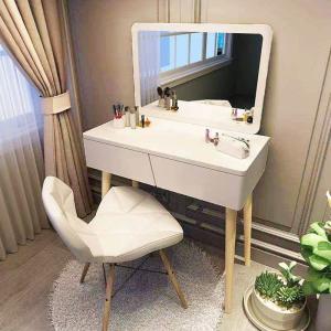 ドレッサー オシャレ LEDミラー 化粧台 北...の詳細画像1