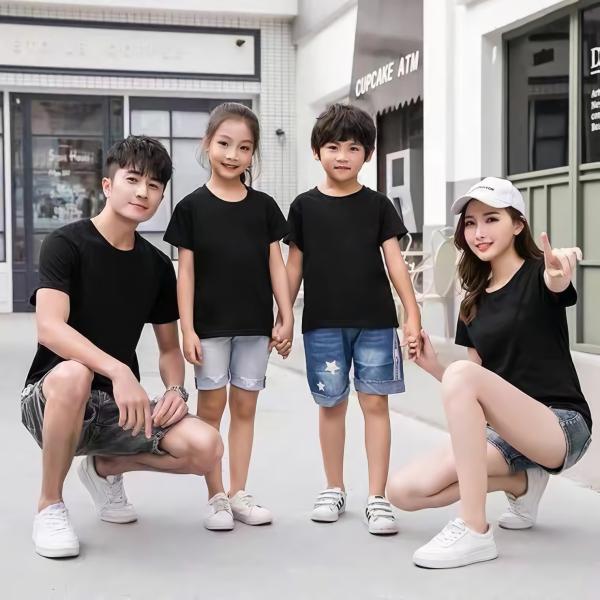 期間限定 SALE 家族Tシャツ 半袖 子供服 親子服 かわいい  家族 お揃い カップル