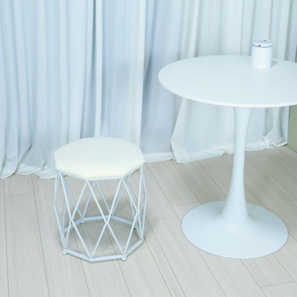 ドレッサーチェア化粧椅子イス鏡台用姫系金属製 丸いスツール ゴールデンフランネル化粧台ベッドルームラ...