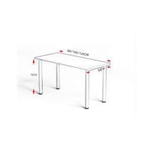 パソコンテーブル 幅80cm 幅100cm 奥...の詳細画像5