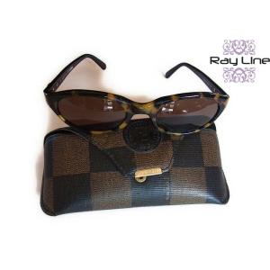 FENDI フェンディ サングラス べっ甲系×ブラウン系 中古｜rayline2012