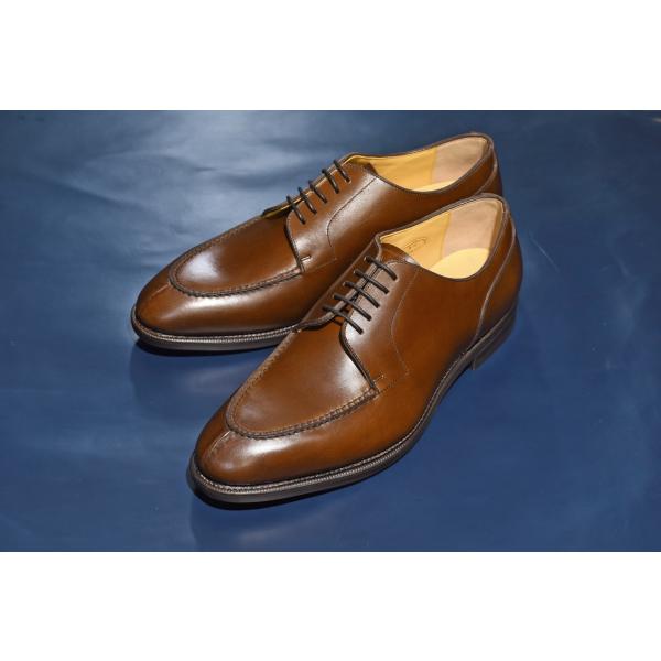 【RAYMAR】Allan２ BR スキンステッチUチップ ウイスキー ブラウン  Vibram ソ...