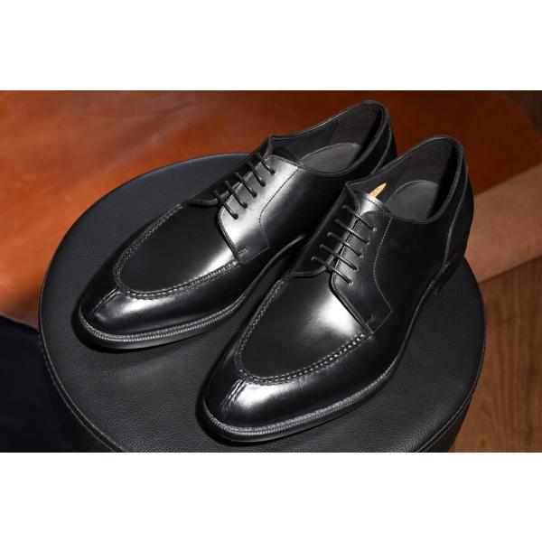 【RAYMAR】Allan２ スキンステッチUチップ ブラック  Vibram ソール グッドイヤー...