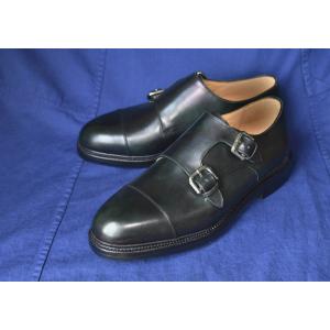 Farcas ダブルモンクストラップ ダークグリーン ZONTA社製