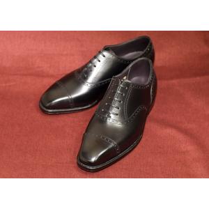 Letty クォーターブローグ ブラック Annonay社製 Vocalou使用