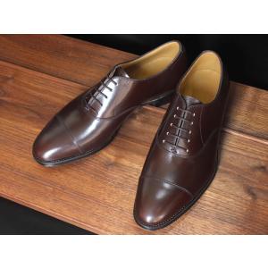 【RAYMAR】ストレートチップ ダークブラウン Annonay社製 Vocalou 使用 ハンドソーンウェルテッド 23.5cm~28.0cm レイマー