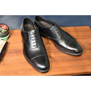 Sam Vibramソール&Annonay社 Vocalou使用 ストレートチップ