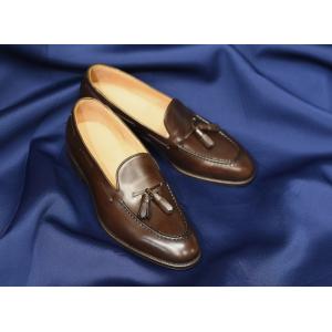 【RAYMAR】Sandy タッセルローファー ダークブラウン Annonay社製Vegano使用 グットイヤーウェルト製法  23.5cm~28.0cm レイマー