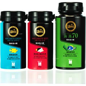 キョーリン ひかりプレミアム トリプルMセット メガバイトレッドM+メガバイトグリーンM+海藻Mまとめ買い