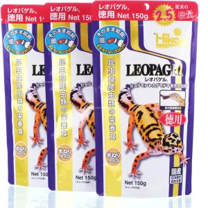 【全国送料無料】 キョーリン レオパゲル 150g 徳用 ×3袋でまとめ買い