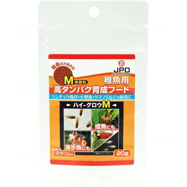 【全国送料無料】 日本動物薬品 高タンパク育成フード ハイグロウM 20g