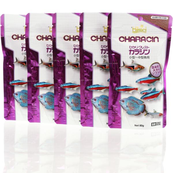 【全国送料無料】 キョーリン ひかりクレスト カラシン 80g ×5袋  まとめ買い