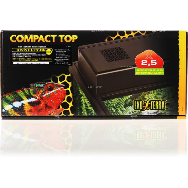 【全国送料無料】 GEX エキゾテラ コンパクトトップ45N  2灯式 PT2226 新商品