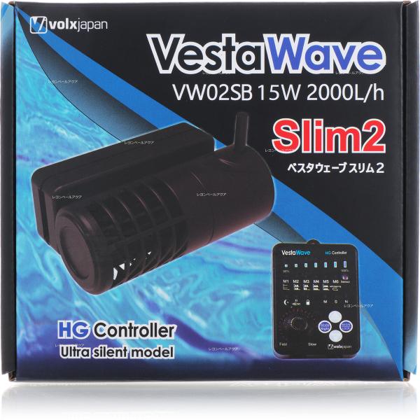 【全国送料無料】 ボルクスジャパン ベスタウェーブ スリム2 VW02SB 15W 2000L/h ...