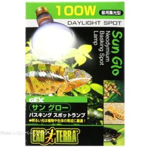 【全国送料無料】 GEX エキゾテラ サングローバスキングスポットランプ100W 昼用集光型 緑