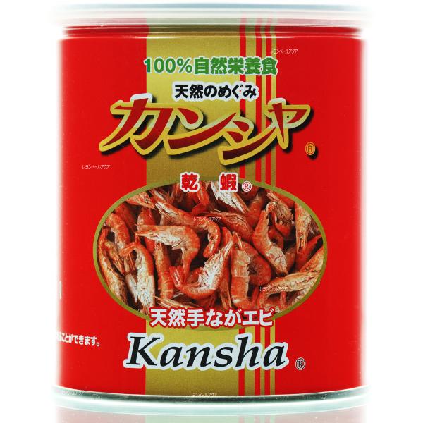 【全国送料無料】 富城物産 カンシャ 80g缶  天然手長エビタイプ