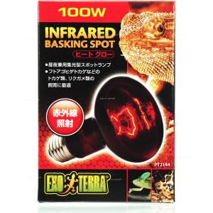 GEX ヒートグロー 100W 赤外線照射スポットランプ PT2144