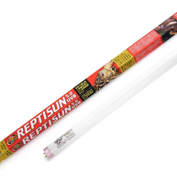 【全国送料無料】 ズーメッドジャパン レプティサン5.0 UVB 20W 直管型