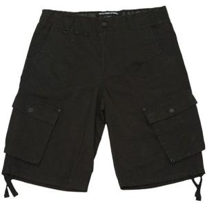 DISSIZIT!/ディスイズイット カーゴショーツ Diss Cargo Shorts (ブラック) SALE セール｜rayray