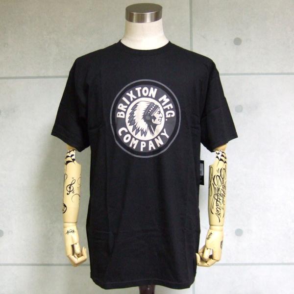 Brixton/ブリクストン 半袖Tシャツ Rival Tee (ブラック) SALE セール