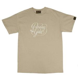 Benny Gold/ベニーゴールド 半袖Tシャツ New Script Tee (サンドベージュ) SALE セール｜rayray