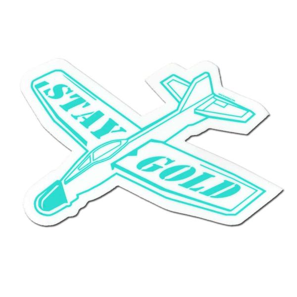 Benny Gold/ベニーゴールド ステッカー Glider Mint Sticker (縦6cm...
