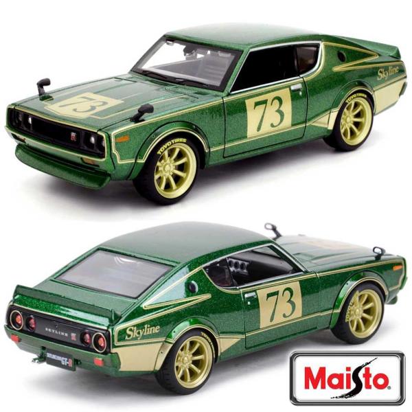 Maisto/マイスト Tokyo Mod 1/24 ミニカー ケンメリ 1973 Nissan S...