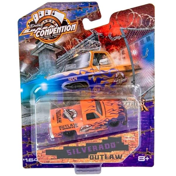 Maisto/マイスト Supercon 2023 限定 1/64 ミニカー シルバラード Cust...