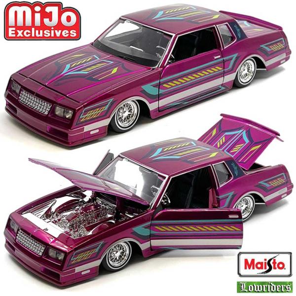 Maisto/マイスト Mijo 限定 Lowriders 1/24 ミニカー ローライダー モンテ...