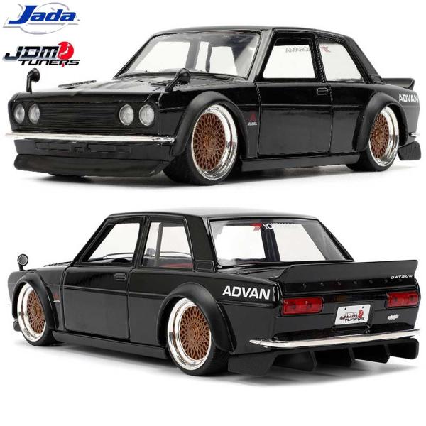 Jada Toys/ジェイダトイズ JDM Tuners 1/24 ミニカー ダットサン ブルーバー...