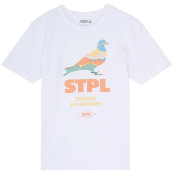 Staple/ステイプル Tシャツ Horizon Pigeon Tee (ホワイト)