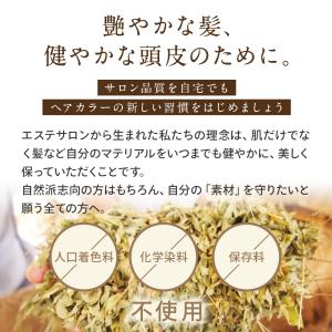 ヘナ 白髪染め インディゴ 黒 ヘナオレンジ ...の詳細画像3