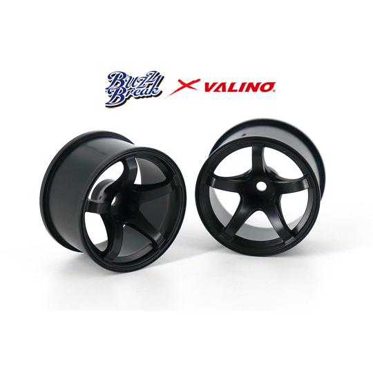 OVER DOSE BB-RW-032 VALINO N560 ホイール 30mm ( ブラック/ ...