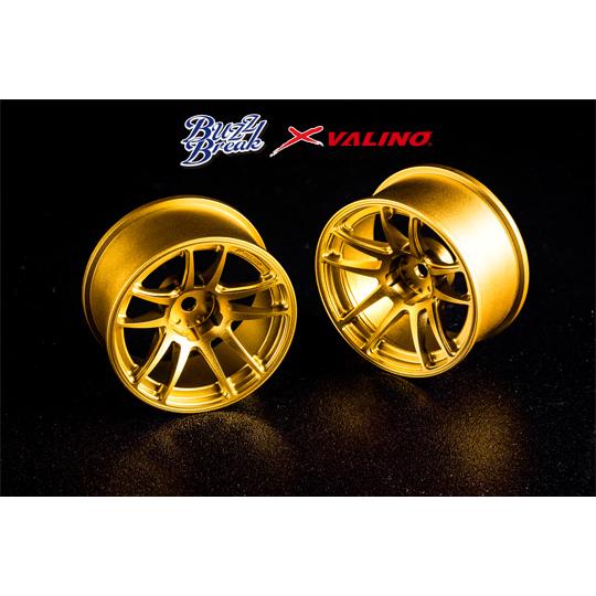OVER DOSE BB-RW-033 VALINO N820S アルミホイール26mm( ゴールド...