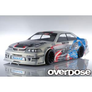 OVER DOSE OD2371 トヨタ JZX100 マークIIクリアボディー &TEAM Kenji with TOMEI POWERED グラフィックデカールセット