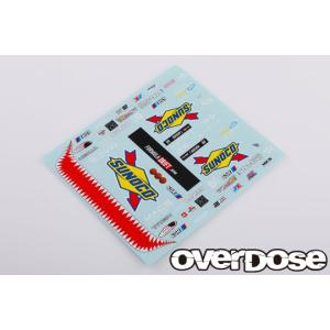 OVER DOSE OD2531 増田 レーシング グラフィックデカールセット